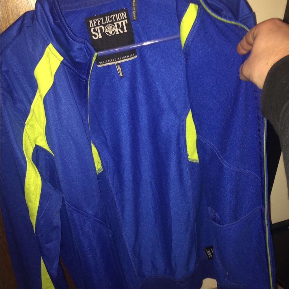 Affliction Zip-Up Track Jacket - Picture 5 of 5